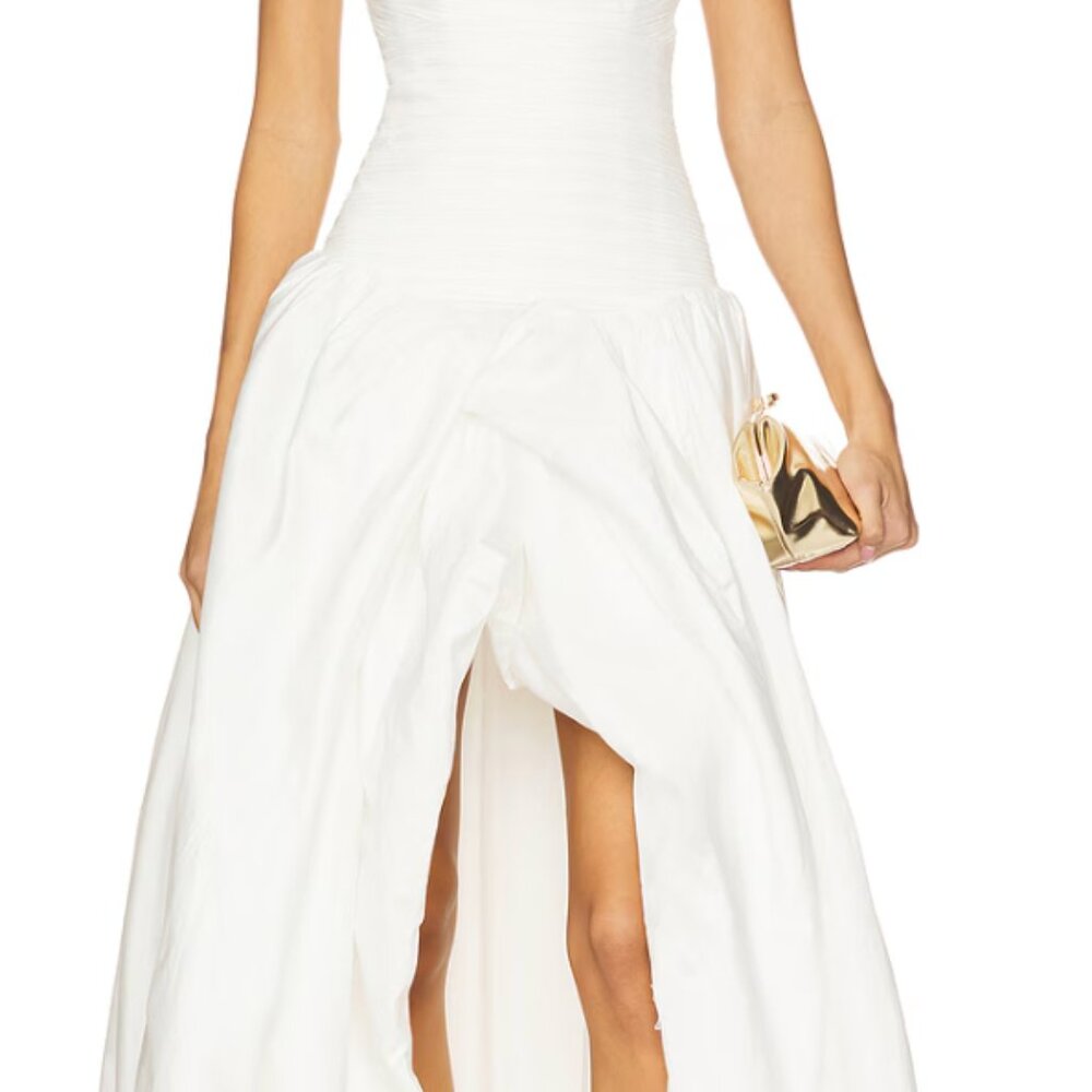 AJE Violette Bubble Hem Maxi Dress